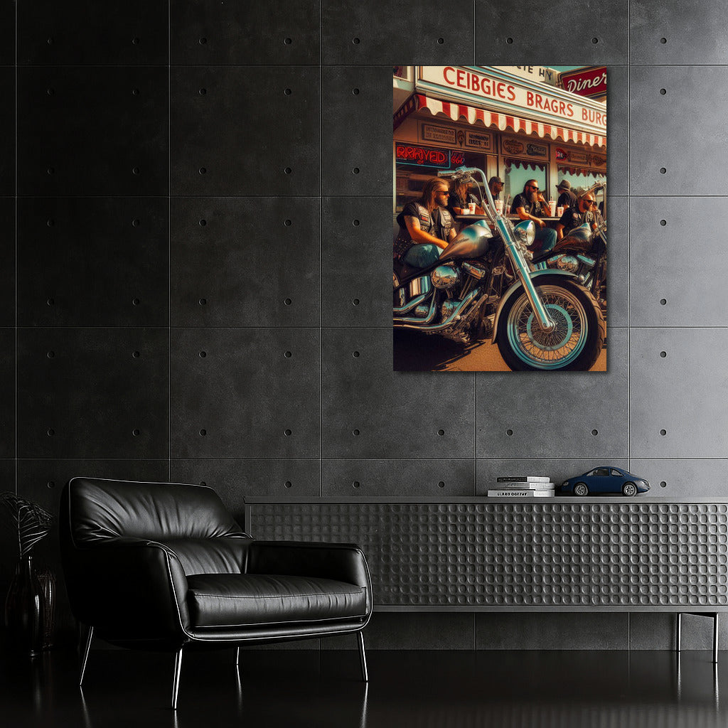 Riot on wheels: Choppers Choppers 3 at a retro diner