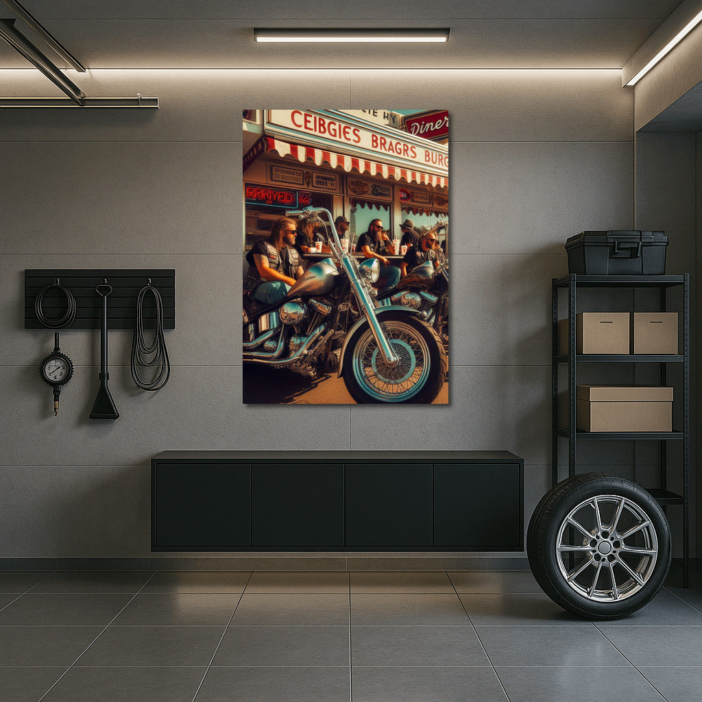 Riot on wheels: Choppers Choppers 3 at a retro diner