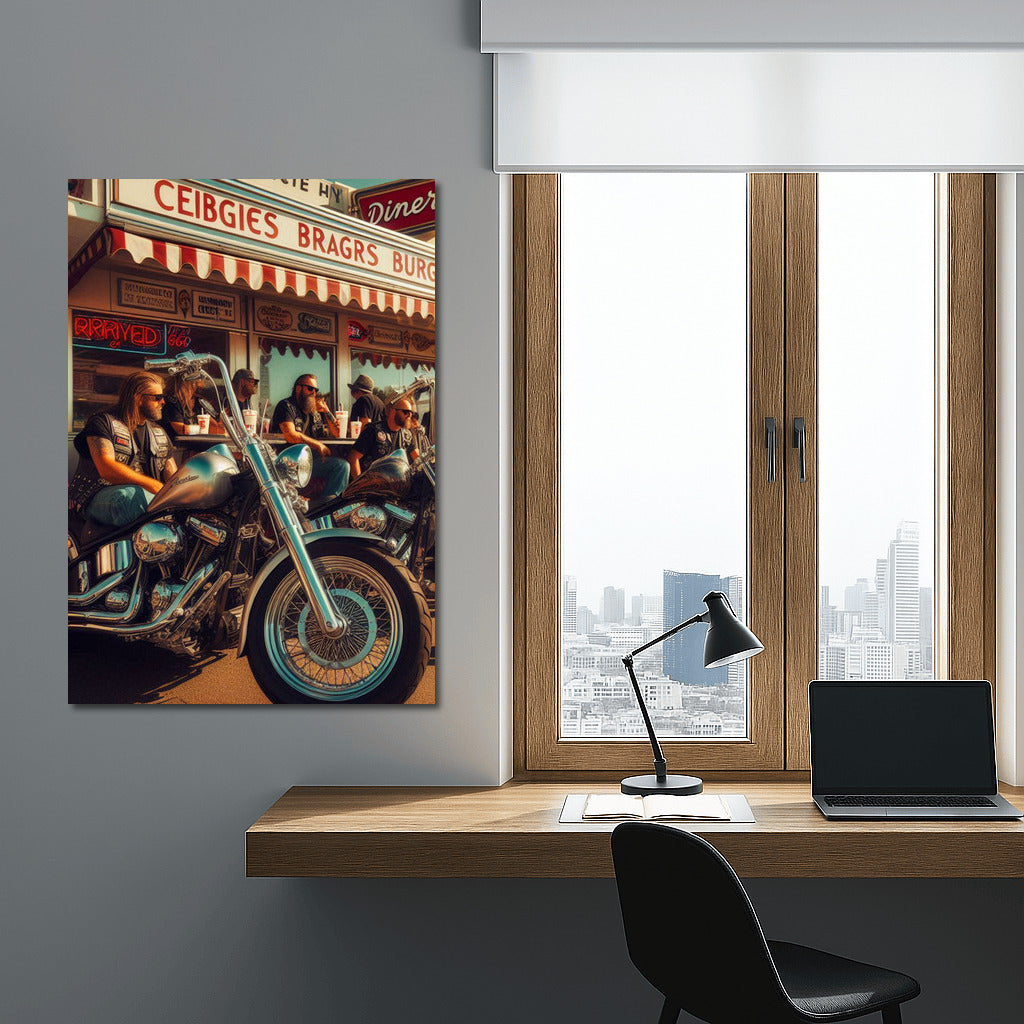 Riot on wheels: Choppers Choppers 3 at a retro diner