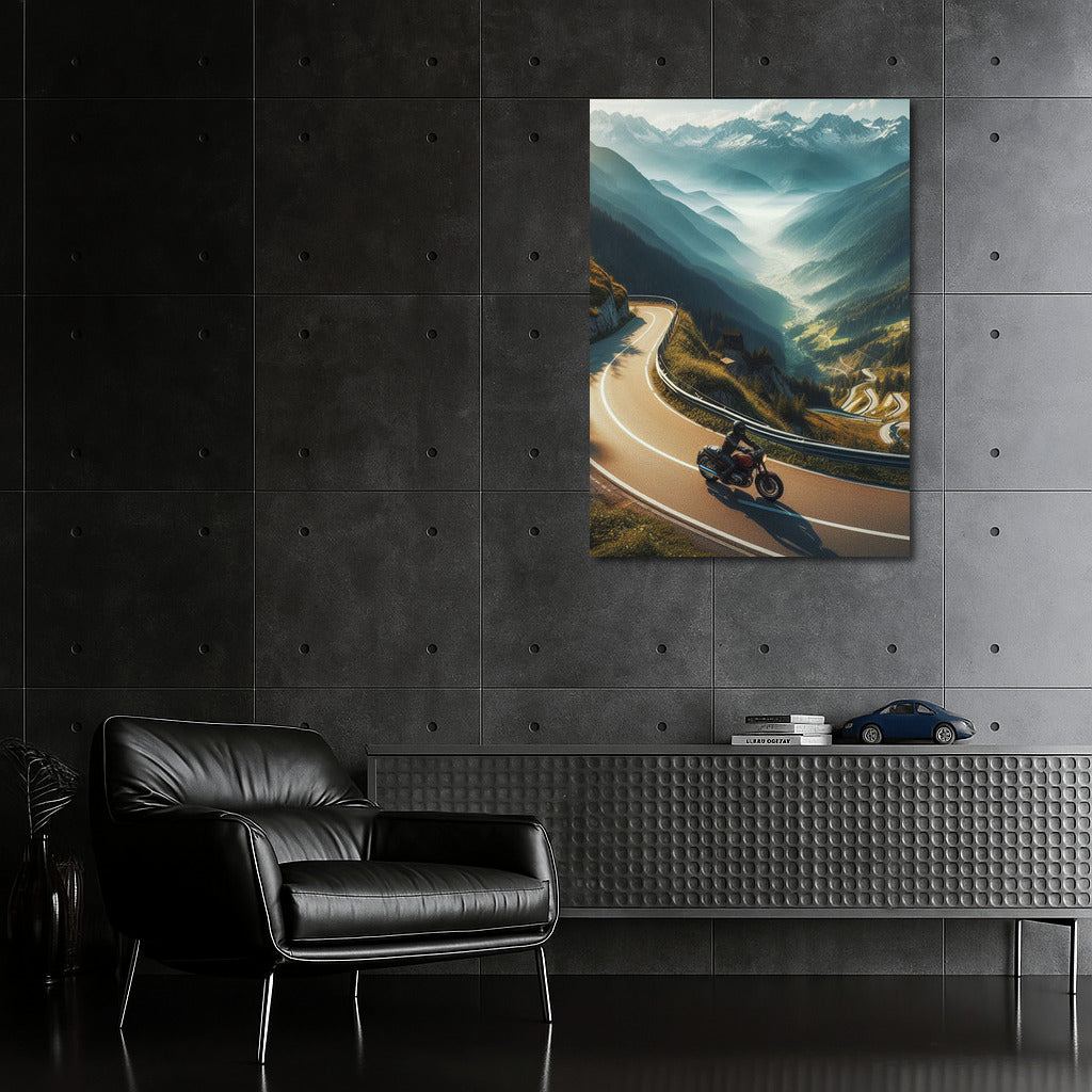 Choppers Mountain Road: Takeoff on Mountain Serpentines