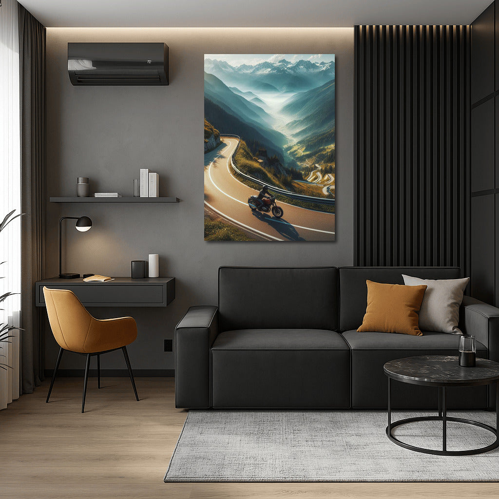 Choppers Mountain Road: Takeoff on Mountain Serpentines