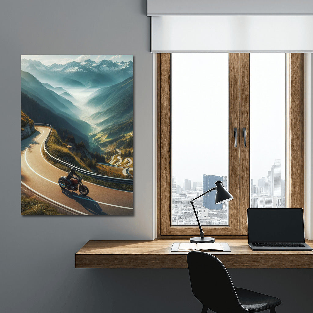 Choppers Mountain Road: Takeoff on Mountain Serpentines