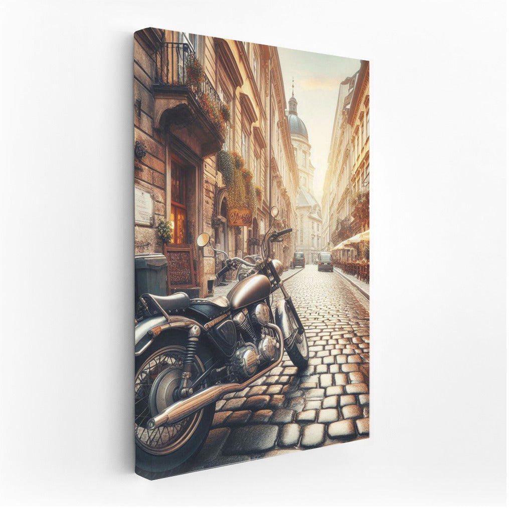 Freedom on Wheels: Chopper in the Heart of Historic Europe