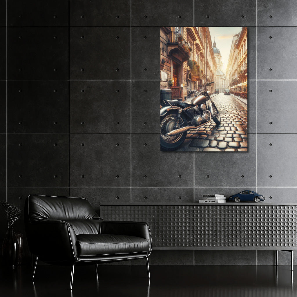 Freedom on Wheels: Chopper in the Heart of Historic Europe