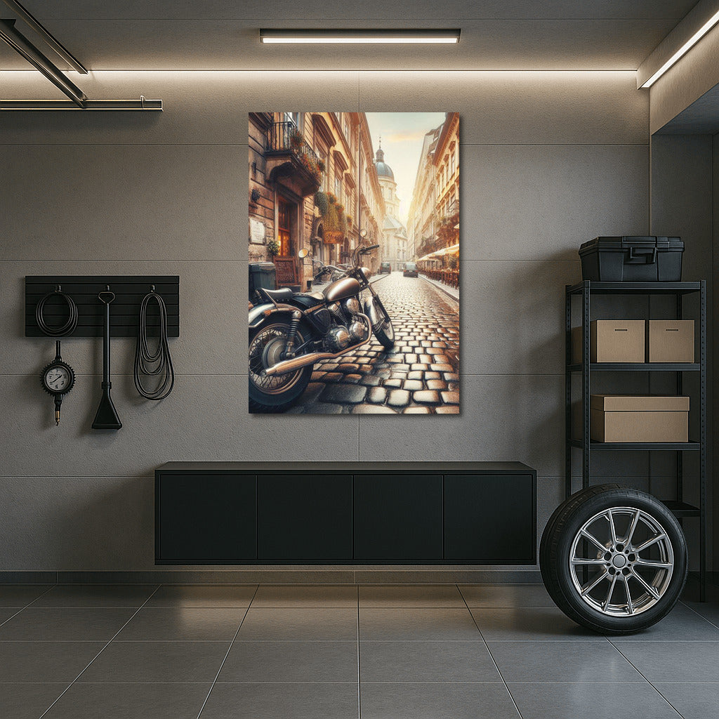 Freedom on Wheels: Chopper in the Heart of Historic Europe