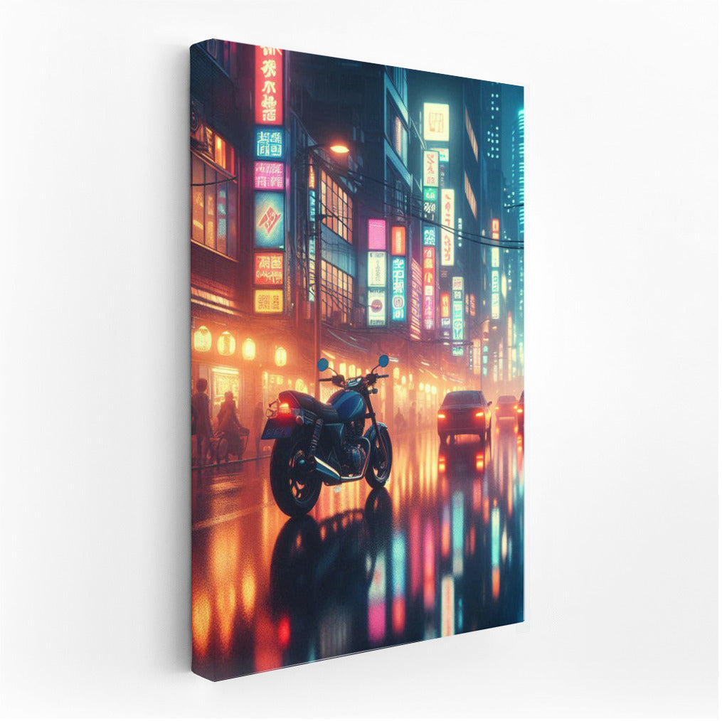 Night Streets and Bike: Adventures in the City