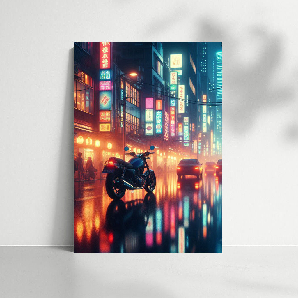 Night Streets and Bike: Adventures in the City