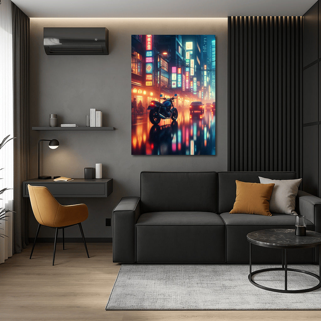 Night Streets and Bike: Adventures in the City