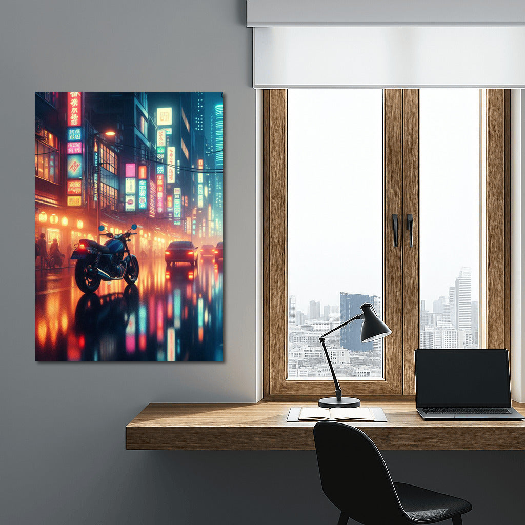 Night Streets and Bike: Adventures in the City