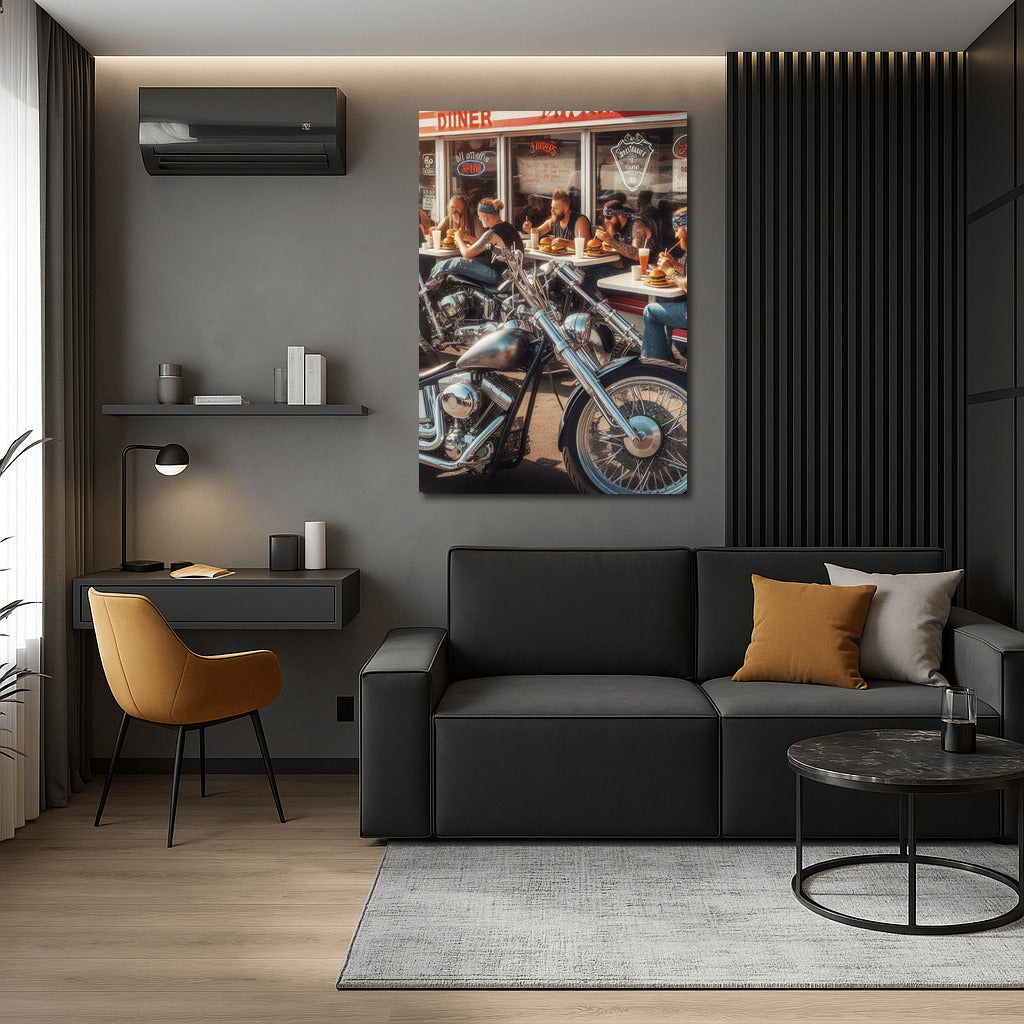 Choppers Choppers 2: Motorcycles and Freedom at the American Diner