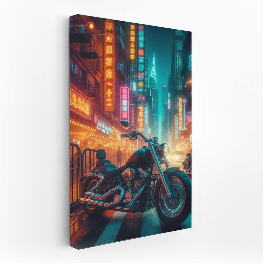 Neon Cruiser: City Night Lights