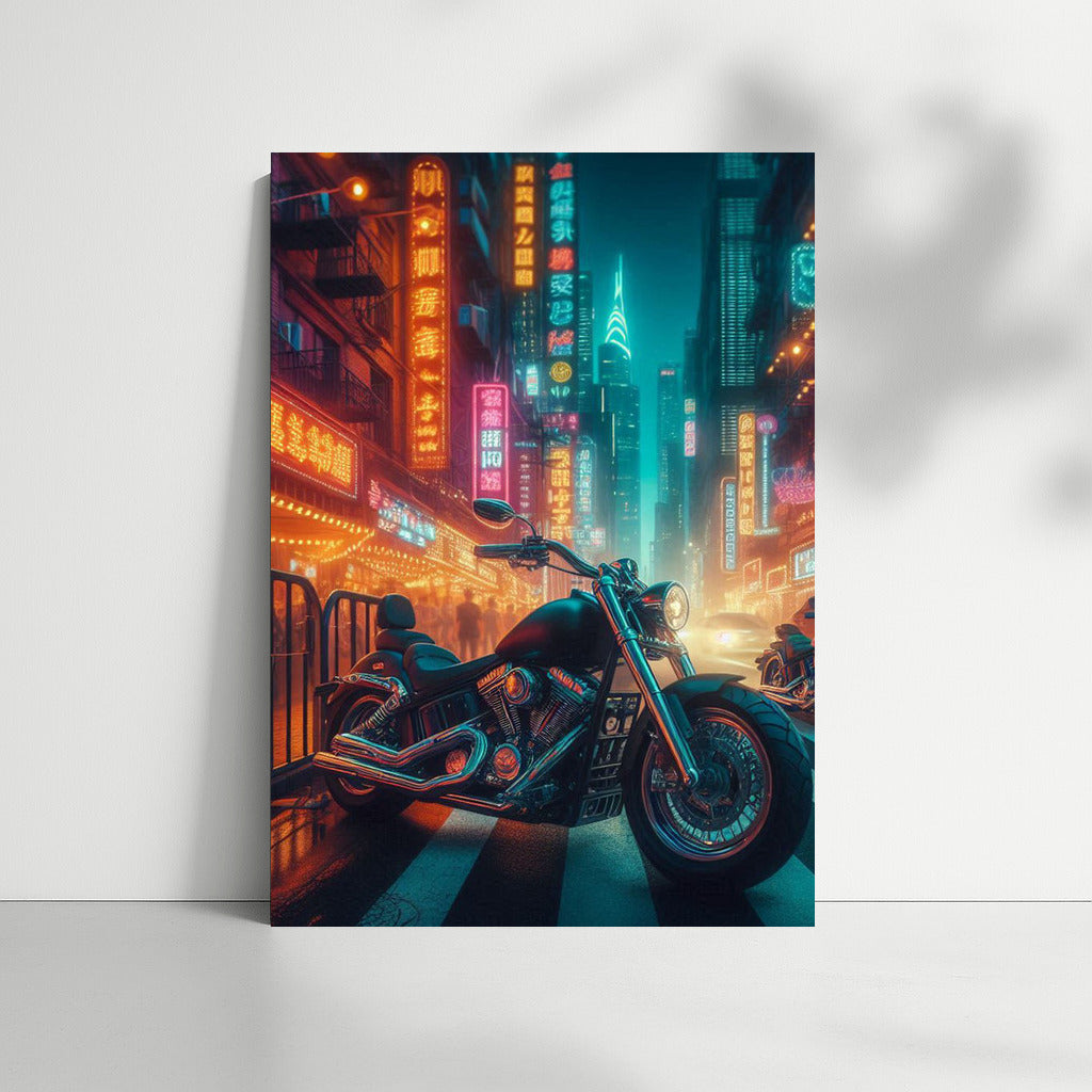 Neon Cruiser: City Night Lights