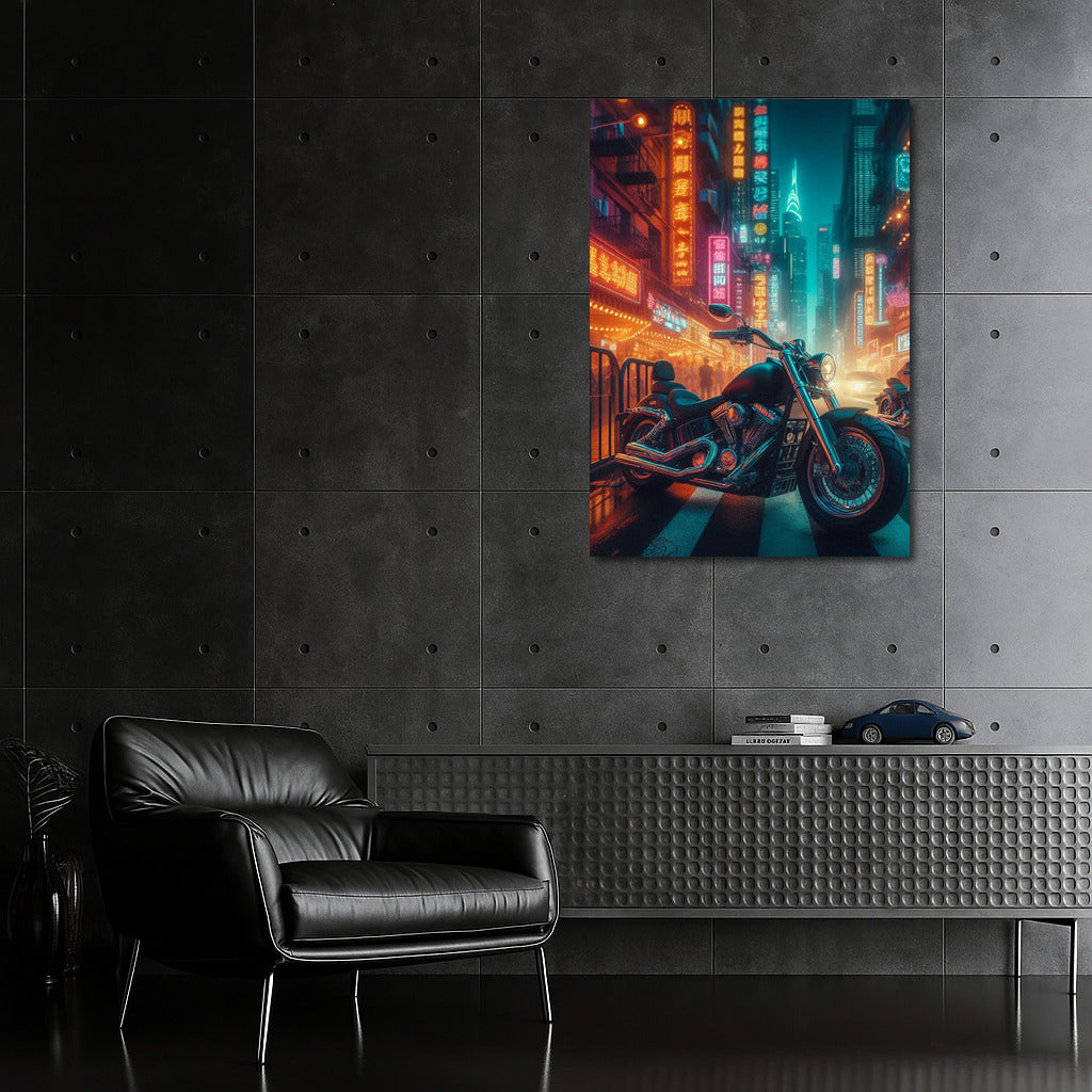 Neon Cruiser: City Night Lights