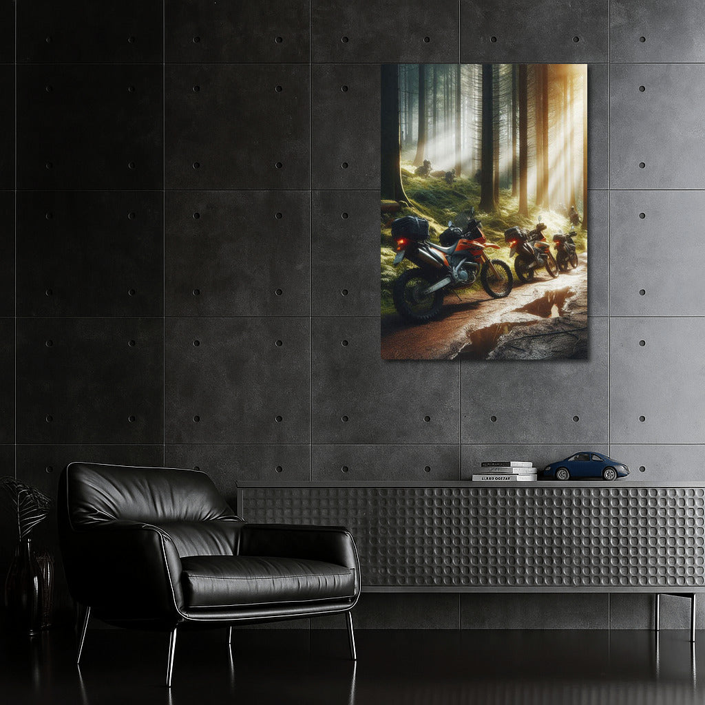 Forest Cruisers: Motorcycles on the Sunbeam Trail