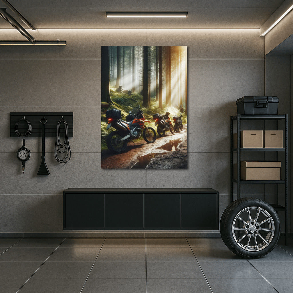 Forest Cruisers: Motorcycles on the Sunbeam Trail