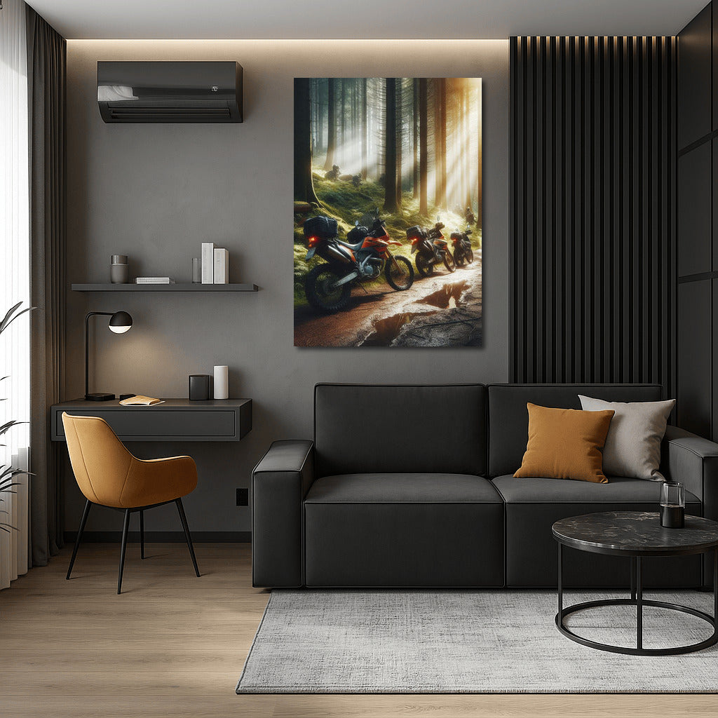 Forest Cruisers: Motorcycles on the Sunbeam Trail