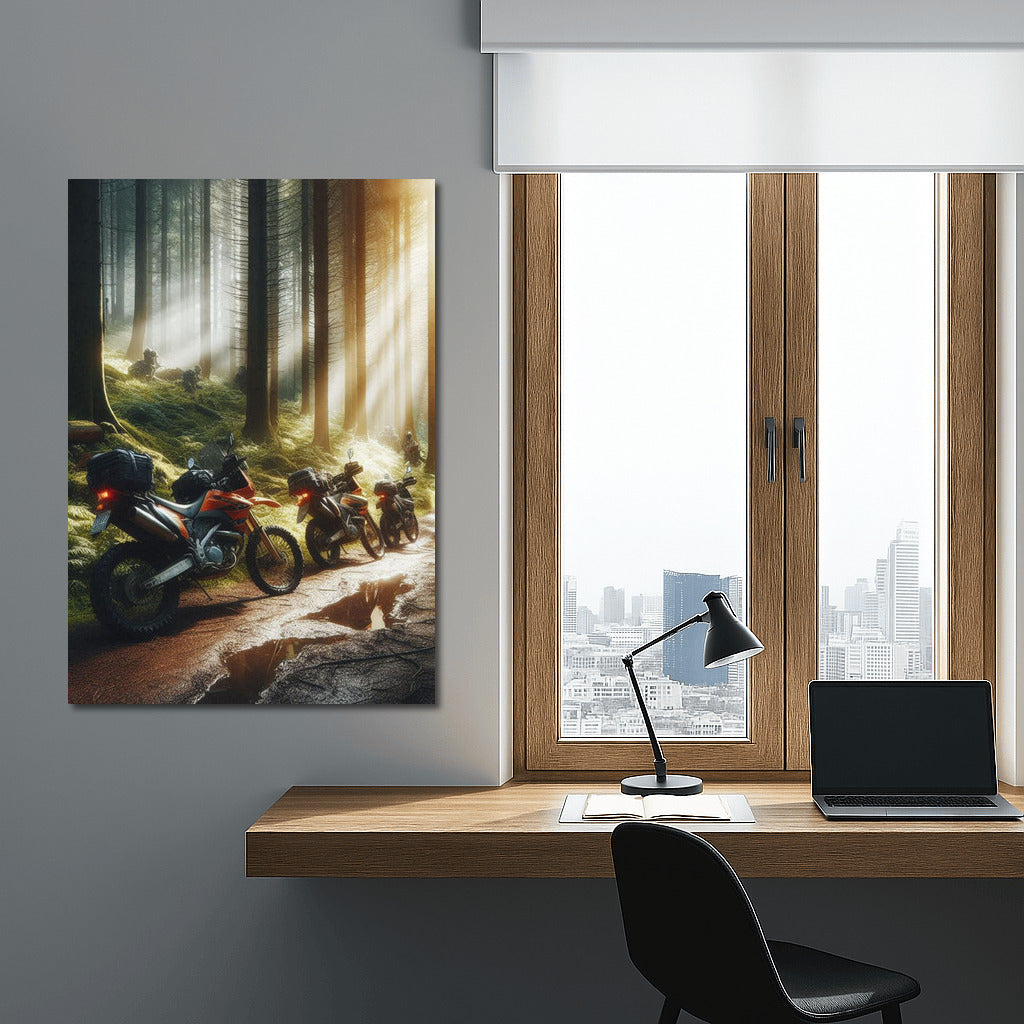 Forest Cruisers: Motorcycles on the Sunbeam Trail