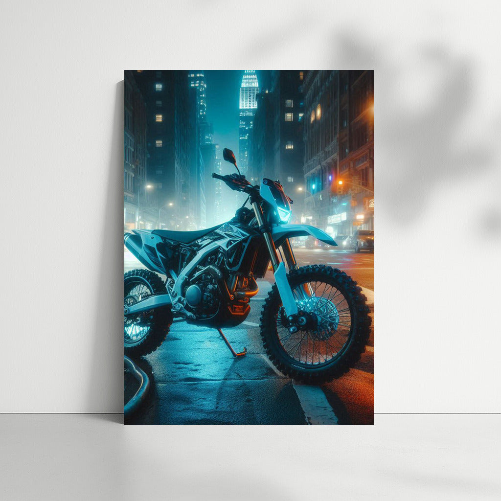 Neon Enduro: Night Freedom in the City