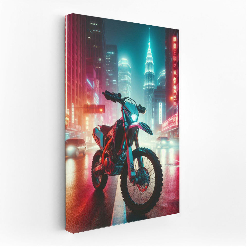 Neon Enduro: Night City in Dynamics