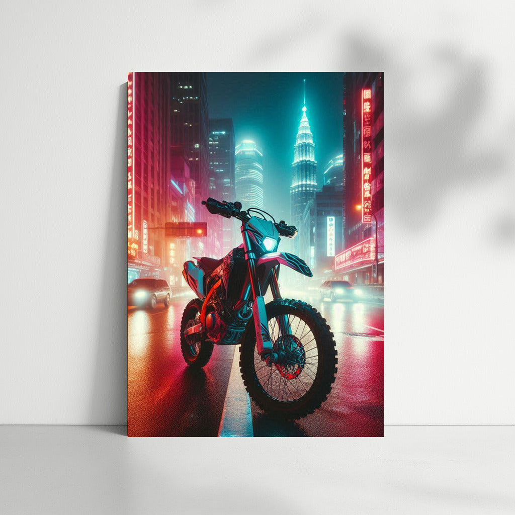 Neon Enduro: Night City in Dynamics