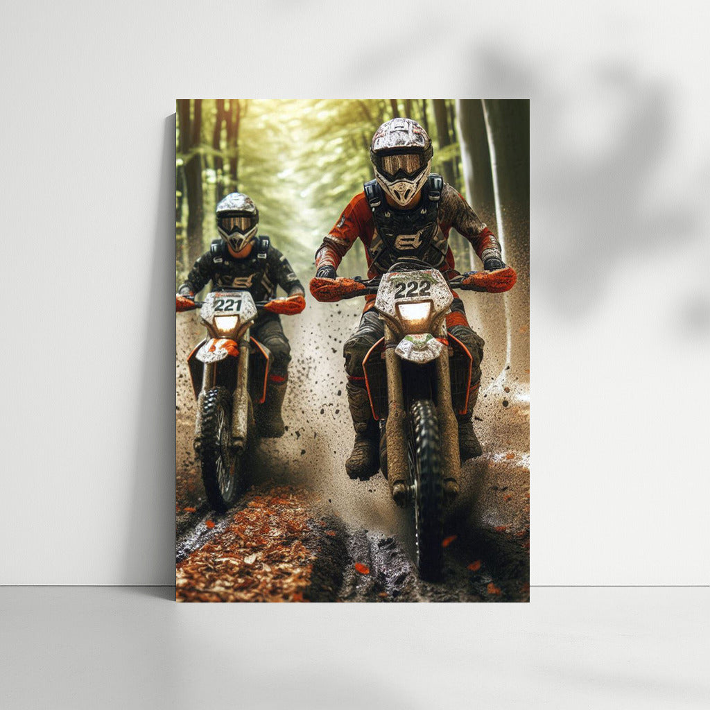 Forest Whirlwind: Enduro Bike Race