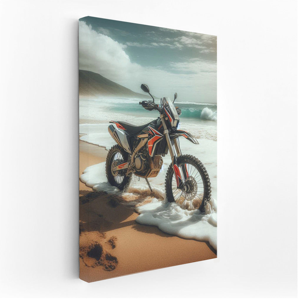 Enduro on the Sandy Beach: Freedom of the Ocean Waves
