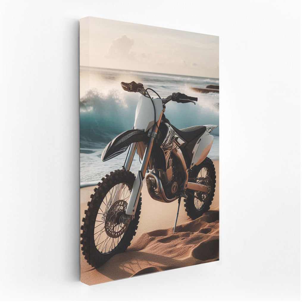 Motocross on the Sandy Beach: Freedom and the Wind of the Ocean