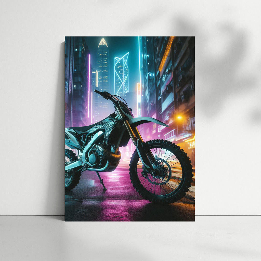 Neon Motocross: Night City in Lights