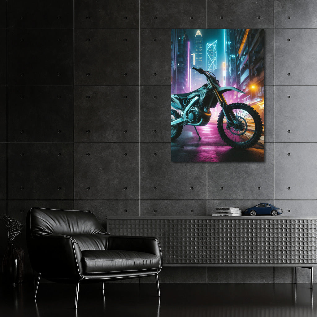Neon Motocross: Night City in Lights