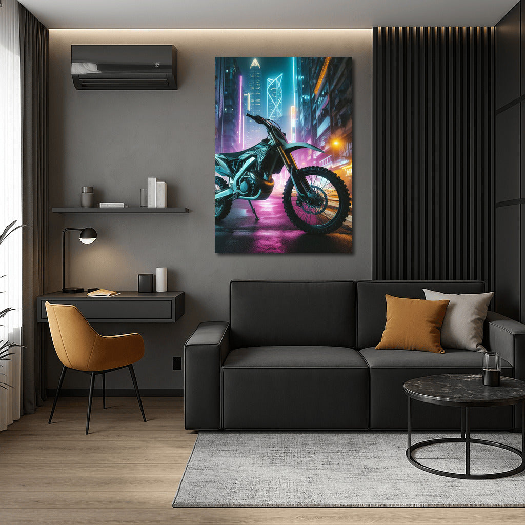 Neon Motocross: Night City in Lights