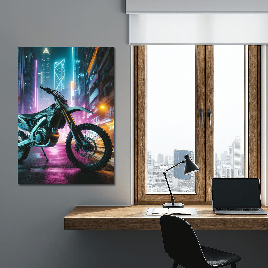 Neon Motocross: Night City in Lights