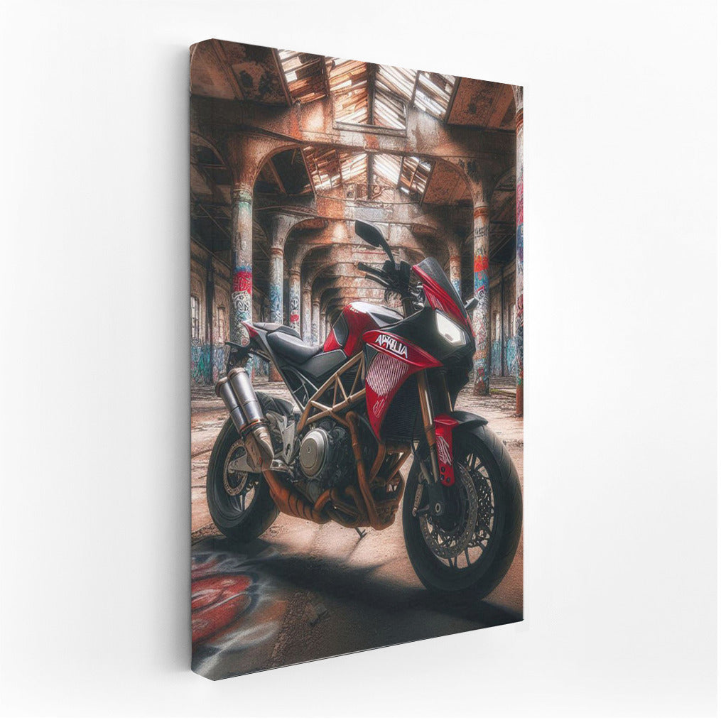 Aprilia Speed: Dynamics in an Abandoned Warehouse