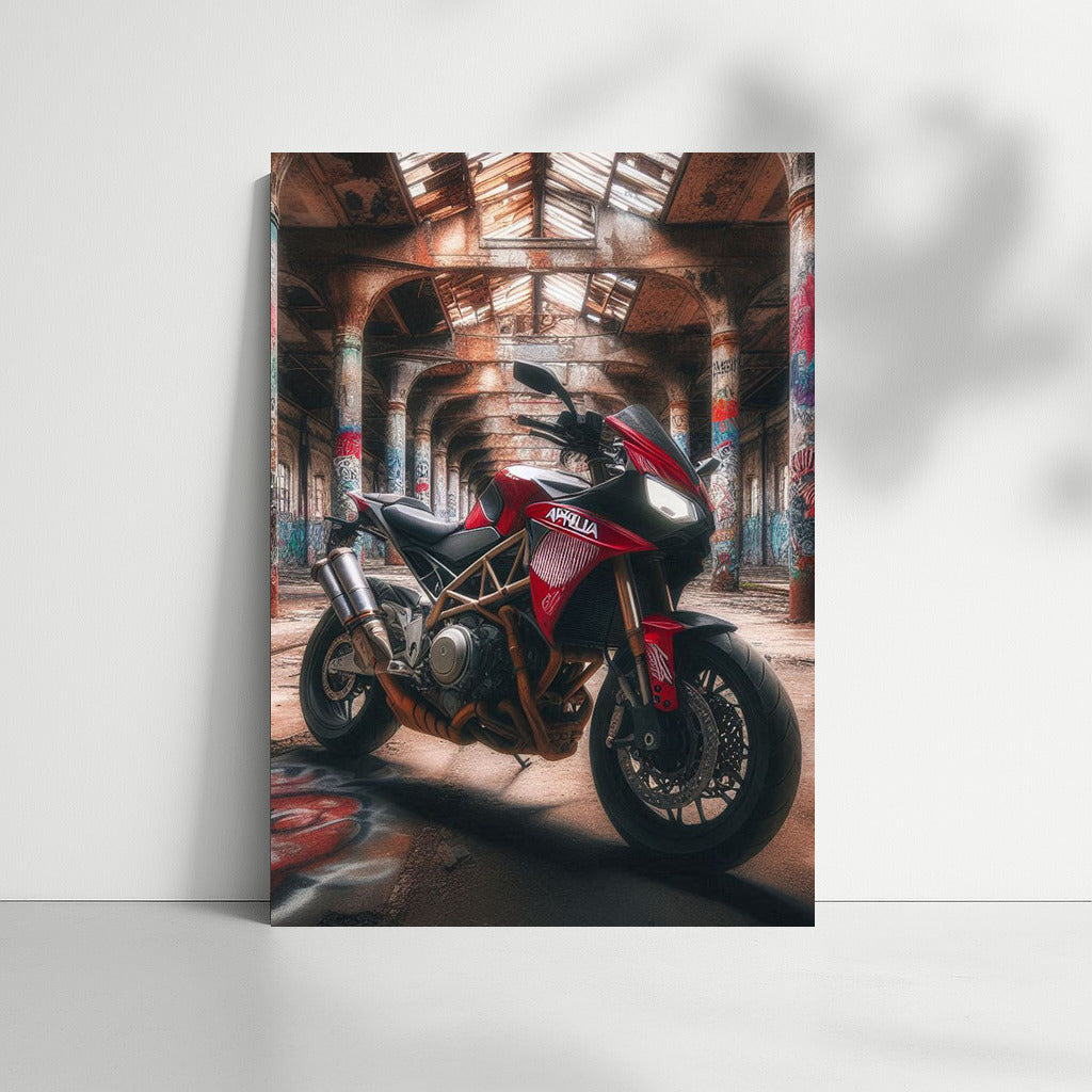 Aprilia Speed: Dynamics in an Abandoned Warehouse