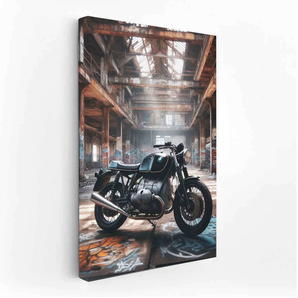 Classic BMW: Time in an Abandoned Warehouse