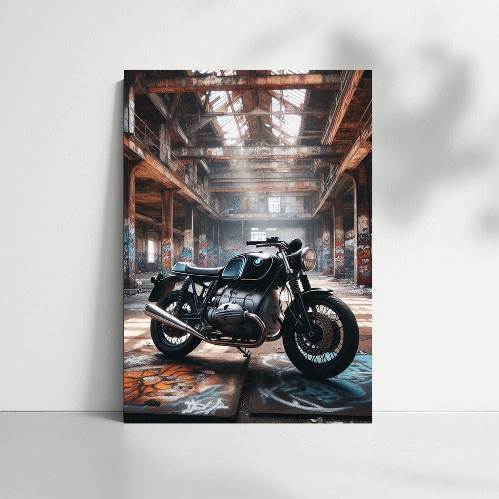 Classic BMW: Time in an Abandoned Warehouse