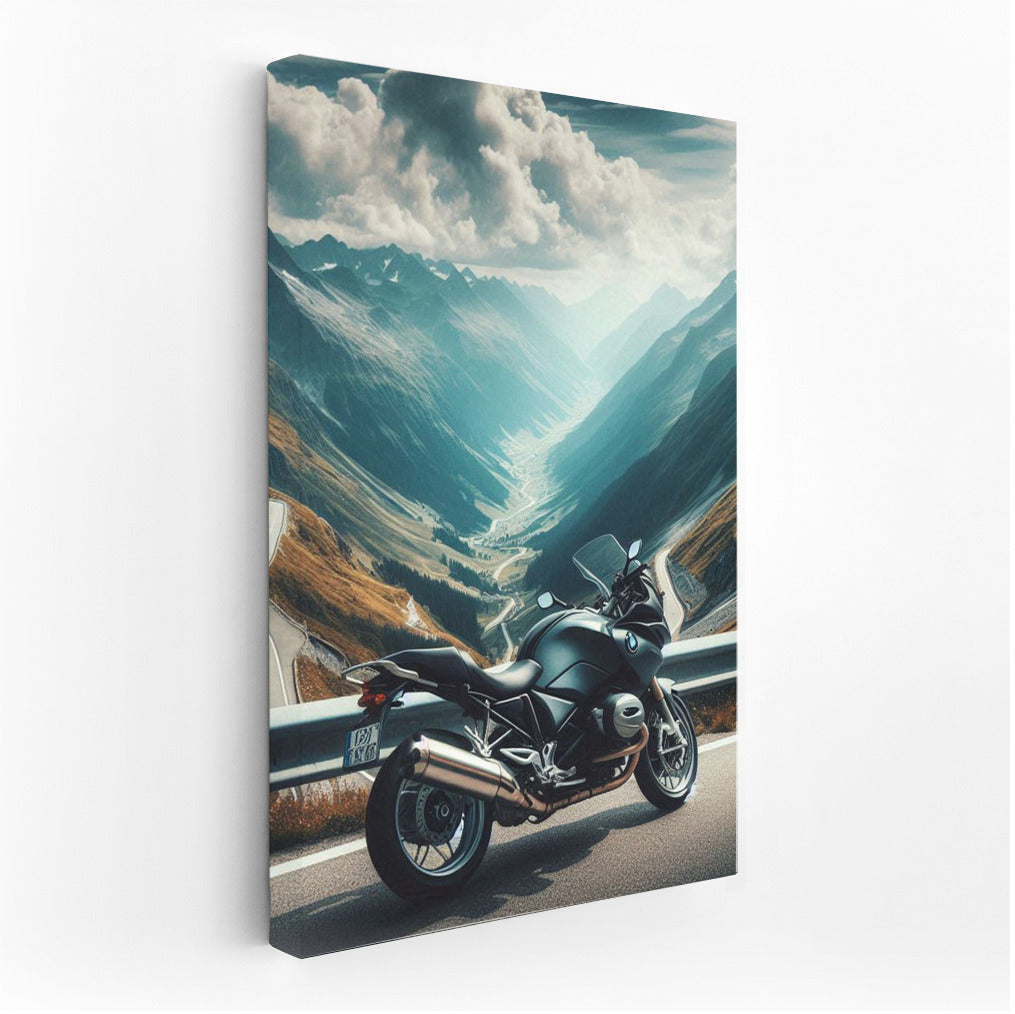 BMW on the Mountain Road: Freedom and Speed