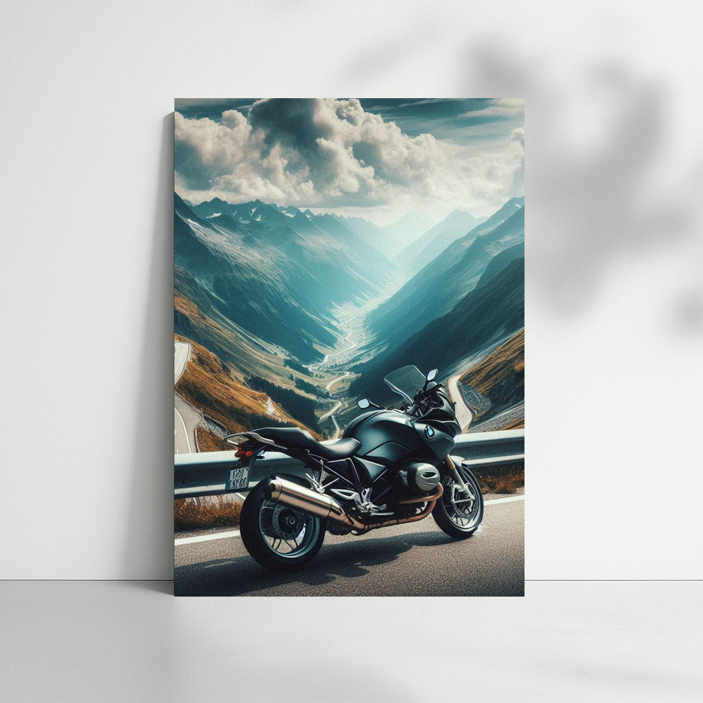 BMW on the Mountain Road: Freedom and Speed