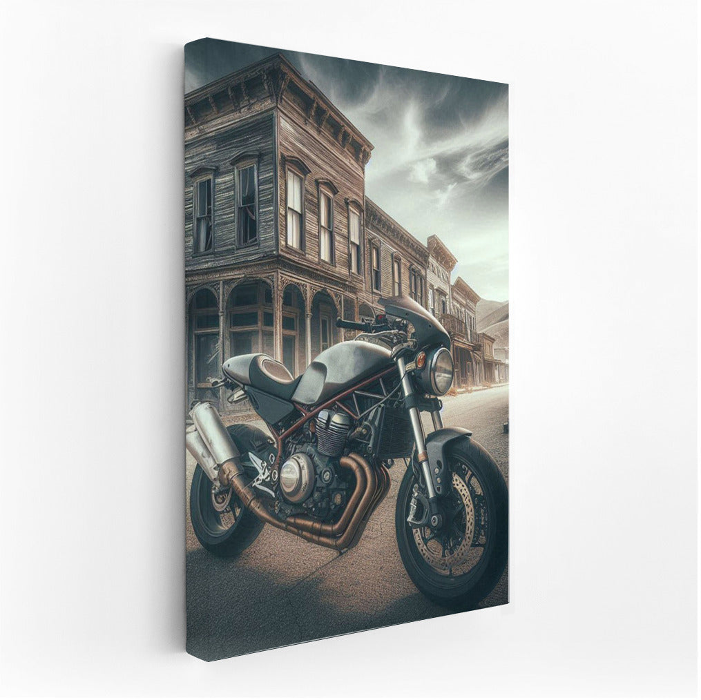 Freedom on a Ducati: Journey to a Ghost Town