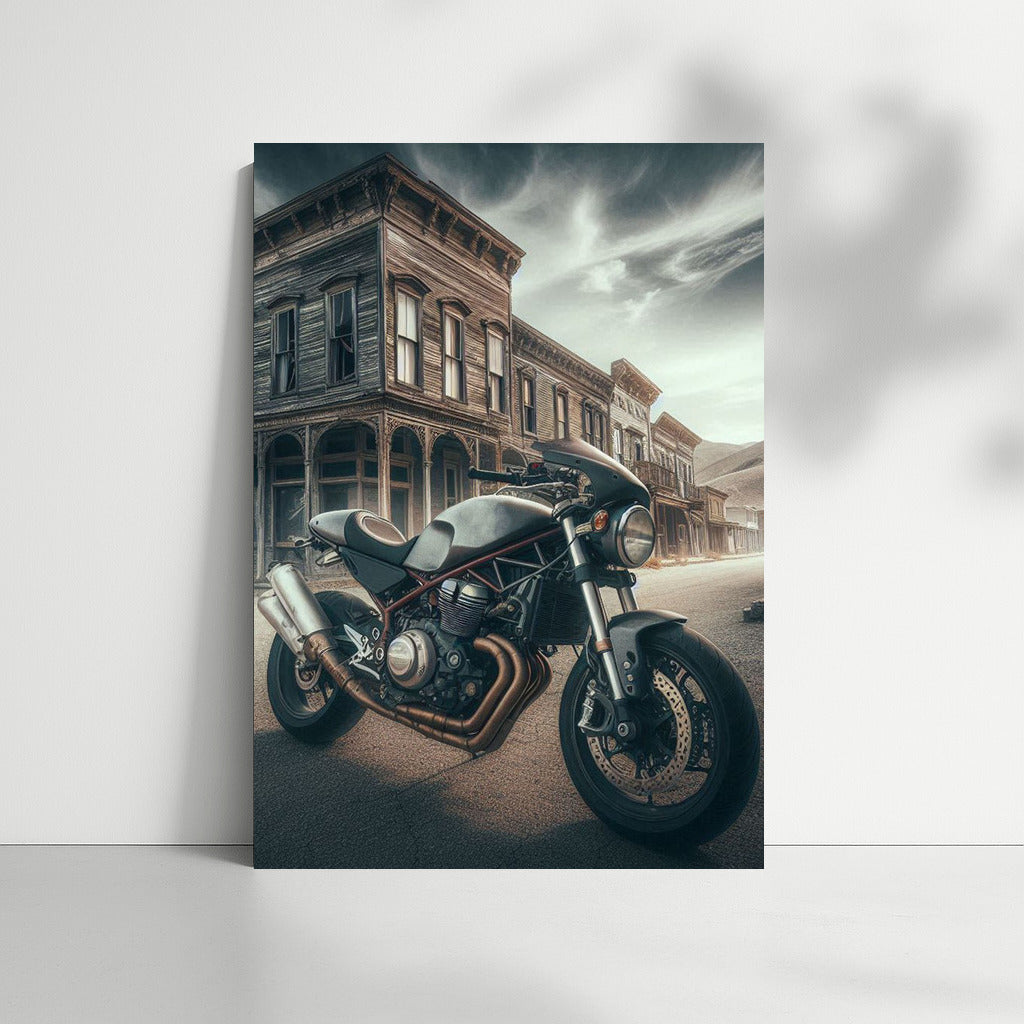 Freedom on a Ducati: Journey to a Ghost Town