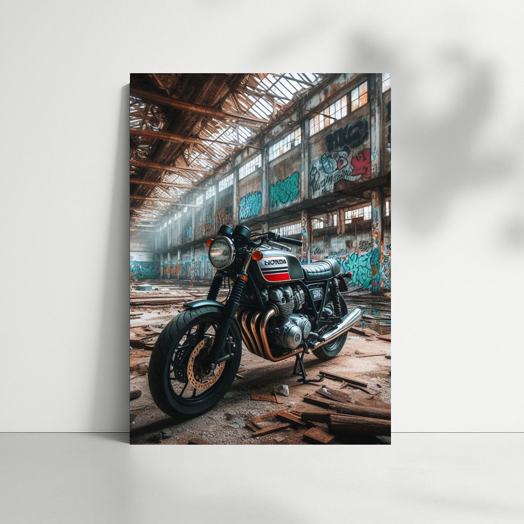 Mysterious Honda in Abandoned Warehouse: Power and Mystery