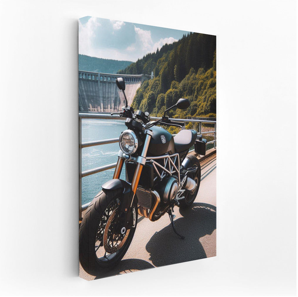 Speed and Freedom: Husqvarna on the Dam