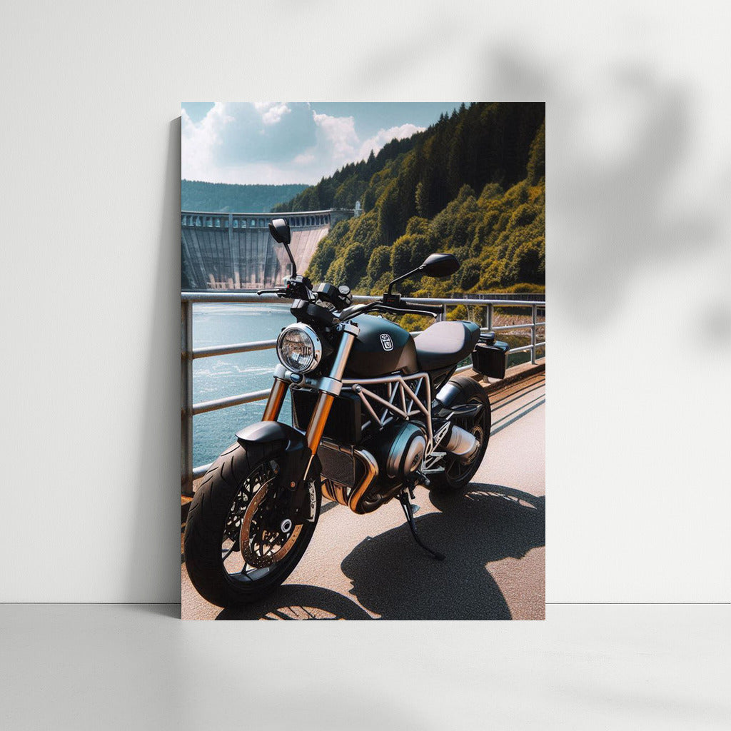 Speed and Freedom: Husqvarna on the Dam