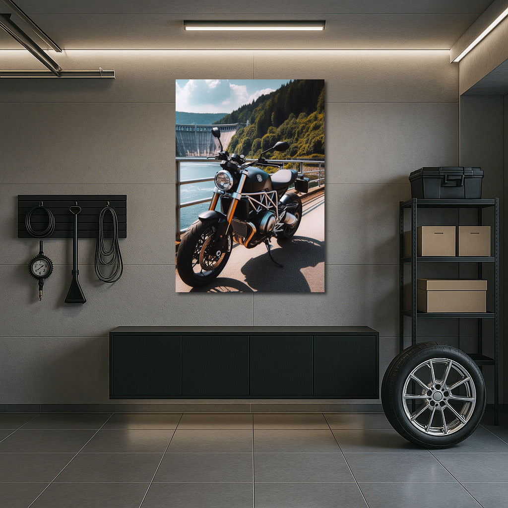 Speed and Freedom: Husqvarna on the Dam