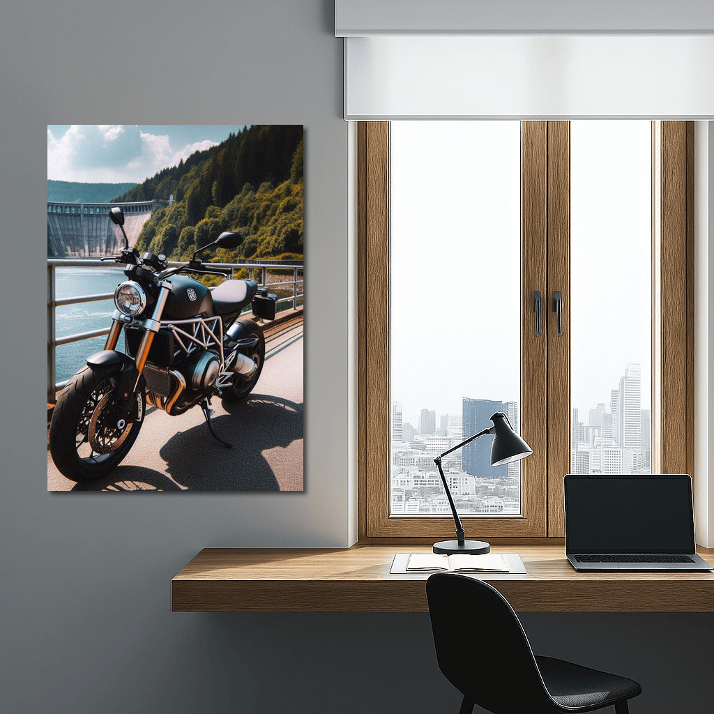 Speed and Freedom: Husqvarna on the Dam