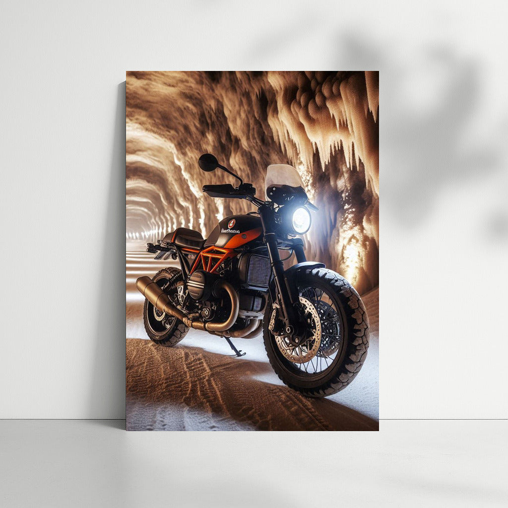 Husqvarna in the Heart of the Salt Caves: Dynamics and Style