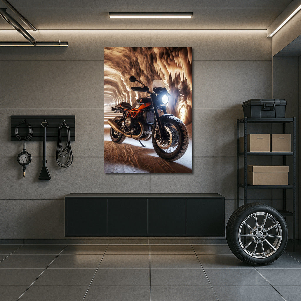 Husqvarna in the Heart of the Salt Caves: Dynamics and Style