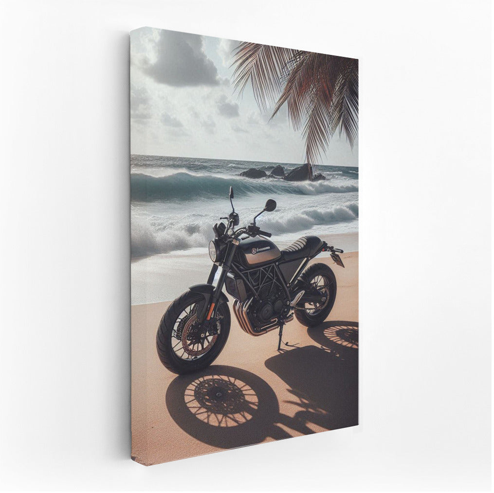 Freedom on the Beach: Husqvarna Motorcycle Adventure