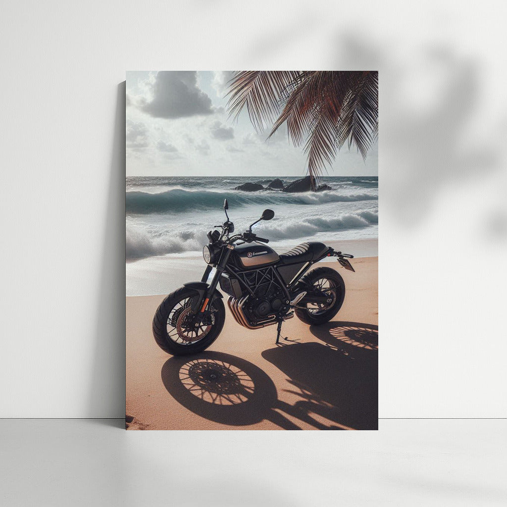 Freedom on the Beach: Husqvarna Motorcycle Adventure