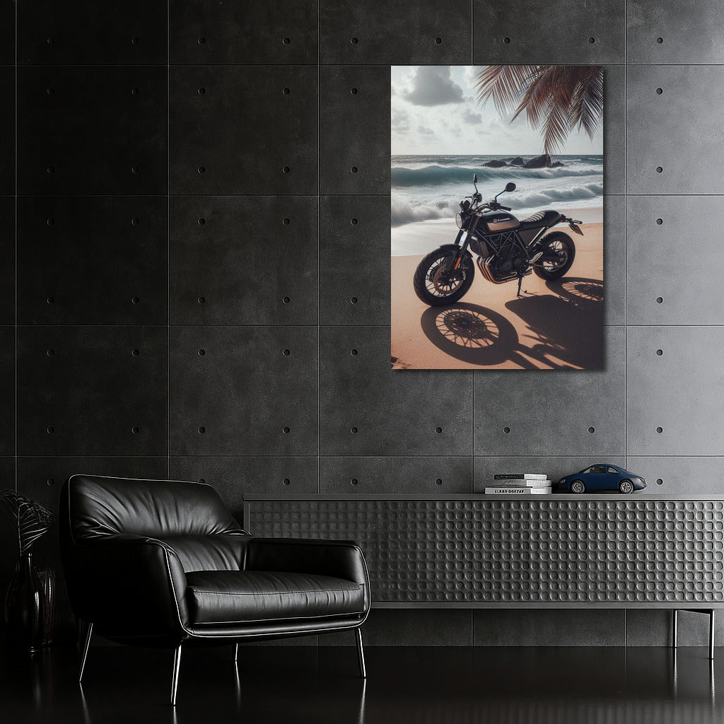 Freedom on the Beach: Husqvarna Motorcycle Adventure