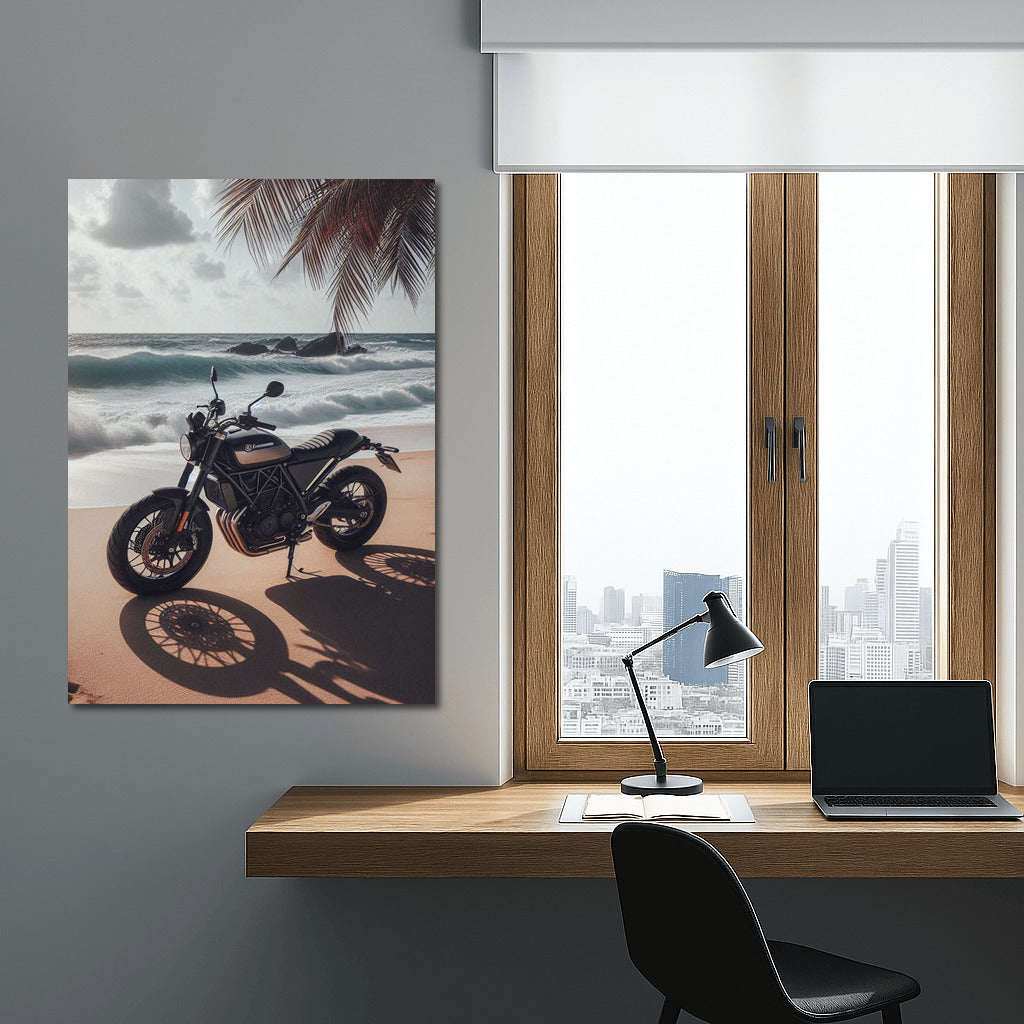 Freedom on the Beach: Husqvarna Motorcycle Adventure